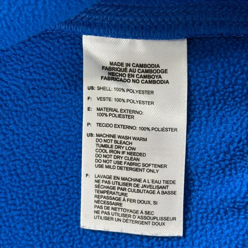 Adidas Climawarm‎ Hoodie Men's Medium Royal Blue Black 3 Stripe Pullover